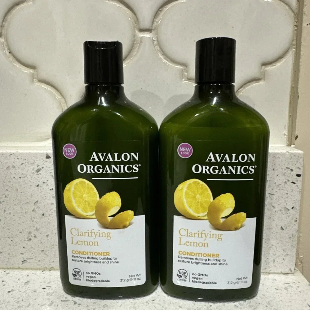 Avalon Organics Clarifying Conditioner Lemon 11oz Ea. 2 Pk. Free Ship!